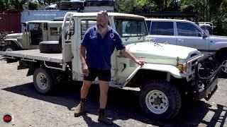 HJ45 3rd Month 1980 Stock as a rock and still on the road - Mr Landcruiser