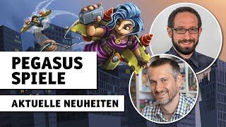 Pegasus Spiele | Neuheiten Talk (Teil 1) | Neu im 1. Halbjahr 2024 | @pegasusspiele