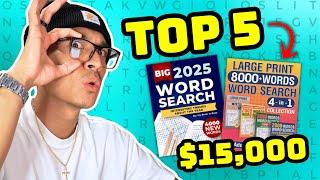 Here Are 5 Top Selling KDP Word Search Niches to Make Money on Amazon (Part 1)