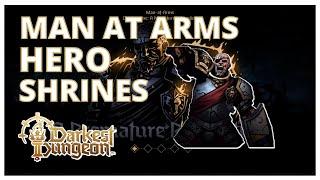 All MAN AT ARMS Hero Shrines | Darkest Dungeon 2