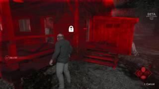 Friday the 13th the game beta Gameplay for Jason