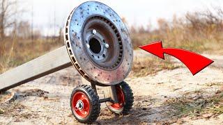 Decent idea from an old brake disc that's worth repeating!