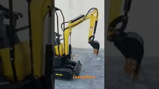 Highly recommend China cheap price mini digger excavator factory supply Loongsheen excavator