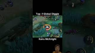 Top -1 Global Diggie outsmarts Harley in a 1v1 #mobilelegends #mlbb #ml #diggiegameplay #diggie