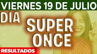 Resultado del sorteo Super Once Dia del Viernes 19 de Julio del 2024.