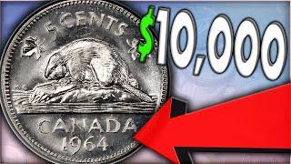 1964 NICKELS WORTH MONEY - RARE CANADIAN NICKELS WORTH MONEY TO LOOK FOR IN CIRCULATION!!