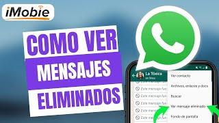 Cómo ver mensajes Eliminados de WhatsApp en iPhone 2024️