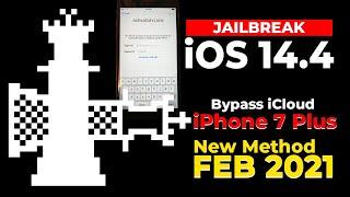 iPhone 7 Plus iOS 14.4 iCloud Bypass II New Method FEB 2021