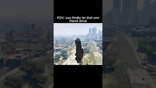 Bro always does the most #shorts #gta5 #gtastunts