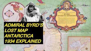 Admiral Byrd Lost Map Antarctica 1934 Explained