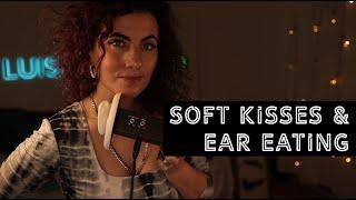 ASMR | Soft Kisses & Ear Eating ^ Sleep Well ^