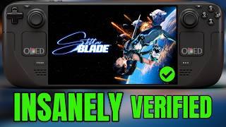 Stellar Blade on Steam Deck is INSANELY VERIFIED!