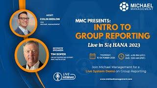 MMC Presents: Intro to Group Reporting with Tim Soper