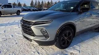 2023 Chevrolet Blazer LT / AWD / SUV / Grey - 23N014