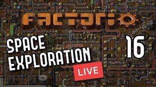 Factorio -Space Exploration mod - 16 - Astronomic Science and Space Bus!