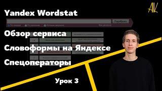 Яндекс Вордстат. Поисковые операторы Яндекс и Google