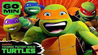 60 MINUTES of Mikey as the Youngest Brother!  | Teenage Mutant Ninja Turtles