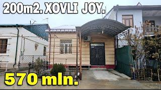 Урганч шахрида 1 каватли 200м2. ховли жой 570 млн. Мулжал : Бурон Заправка.