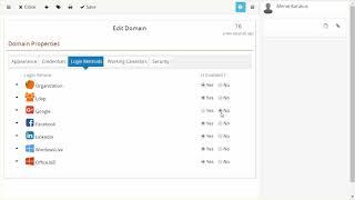 emakin - How To Manage Domain Login Methods