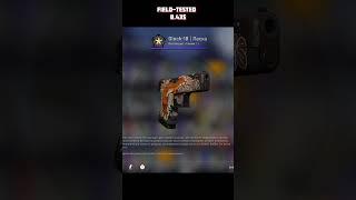 ТОП 5 СКИНОВ НА GLOCK-18 ДО 1$ #ксго #csgo #glock #shorts