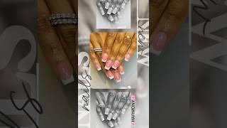 We love a reverse french ️ #likeandsubscribe #nails #trendingshorts #harmony #french