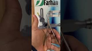 Mathew Needle Holder Forceps TC Gold Plated #new #Farhansurgical