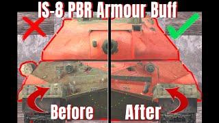 IS-8 NOW HAS PBR IN WOTB! AMAZING ARMOUR BUFF!