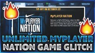 MY PLAYER NATION GLITCH IN NBA 2K20 AFTER PATCH 1.10! UNLIMITED VC AND BADGE METHOD!