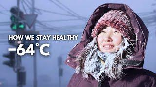 How We Stay Fit and Healthy in the Coldest City in the World? −64°C (−84°F) Yakutsk, Siberia