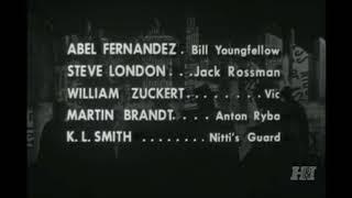 The Untouchables Closing Credits (January 8, 1963)