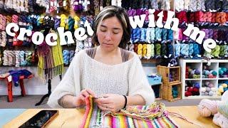 full week of crochet with me | life as a crochet artist