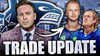 ELLIOTTE FRIEDMAN'S SATURDAY TRADE UPDATE ON THE CANUCKS… ELIAS PETTERSSON & BROCK BOESER NEWS