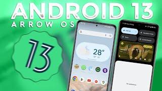 Android 13 Rom for Mi 11x Poco F3 K40 | Arrow Os A13 First Look and Full Review 