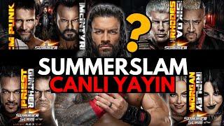 ROMAN REIGNS GERİ DÖNECEK Mİ? | SUMMERSLAM 2024 CANLI YAYIN