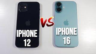 iPhone 16 VS iPhone 12 Comparison! (Camera Test, PUBG & Display & Speed)