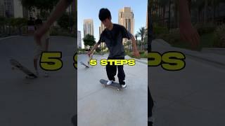 Have you tried all 5 Steps?-#skate #shuvit #shuv #skatetricks #tips #skateboarding #uae #dubai