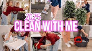 CLEAN WITH ME 2025 // STAY AT HOME MOM CLEANING MOTIVATION // BECKY MOSS // SUNDAY RESET CLEANING