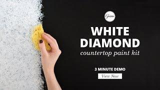 White Diamond (3 min demo) - Giani Countertop Paint