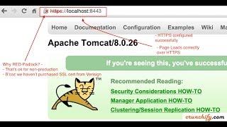 Configure SSL port for Apache Tomcat in Windows and Linux