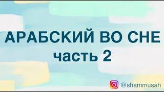 АРАБСКИЙ ВО СНЕ - часть 2