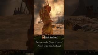 When the Undivided Chaos Warrior use Nurgle's Siege Tower for the First Time and realise..