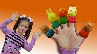 Семья пальчиков: Finger Family Nursery Rhymes Songs | Волшебница Китти