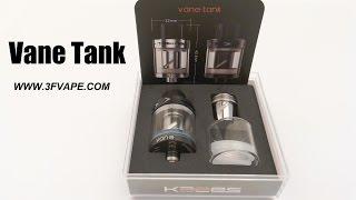 Authentic Kaees Vane Tank Unboxing Review - 3FVAPE