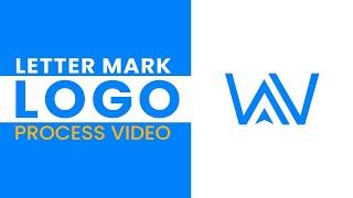 Letter Mark Logo Design Tutorial in Illustrator - Process Video