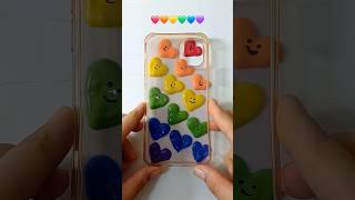 Satisfying Phone case Painting love Heart ||#art #love ##painting #shorts