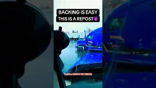 BACKING IS EASY #truckdriver #trucker #lifestyle