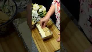 Postre Helado de Melocotones y Dulce de Leche  | Fácil, Sin Horno y ¡Delicioso! #shorts