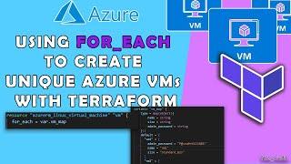 Using for_each in Terraform to Create Multiple Unique Azure VMs | Map of Objects