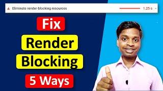 5 Ways to Eliminate Render Blocking Resources in WordPress 2021