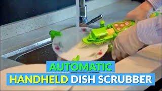 Automatic Spinning Handheld Dish Scrubber